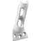 Prime-Line 3/4 in. White Aluminum Flagpole Bracket Single Pack U 10044 - alternate 1